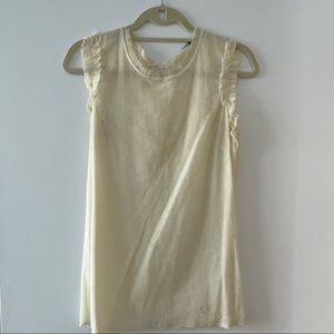 Dolce & Gabbana sheer sleeveless tank